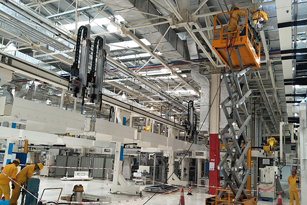 廣汽菲克發動機部GSE項目安裝改造工程