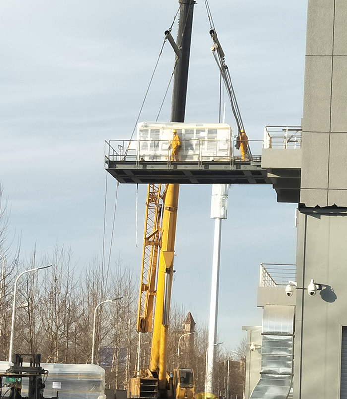 京東方精密設備吊裝 京東方精密設備吊裝